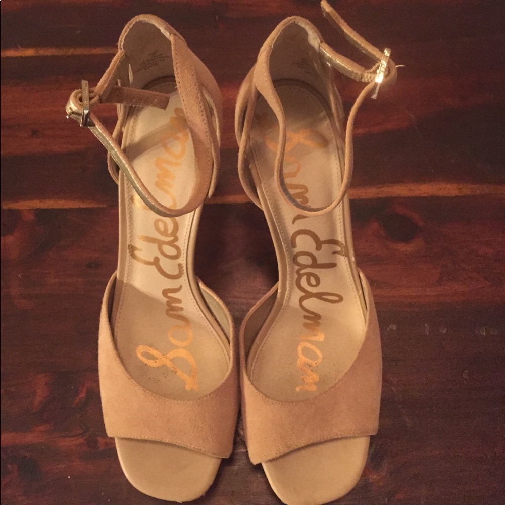 Sam Edelman nude pumps size 8
